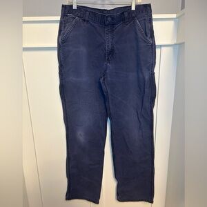 Vintage Carhartt Flame Resistant distressed baggy jeans